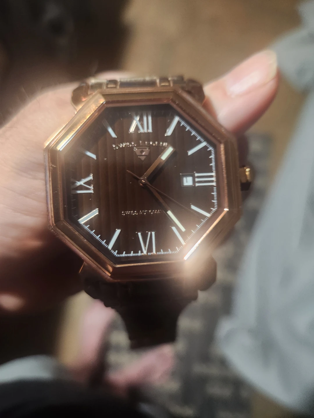 Swiss Legend Automatic Rose Gold Tone Watch - photo 3