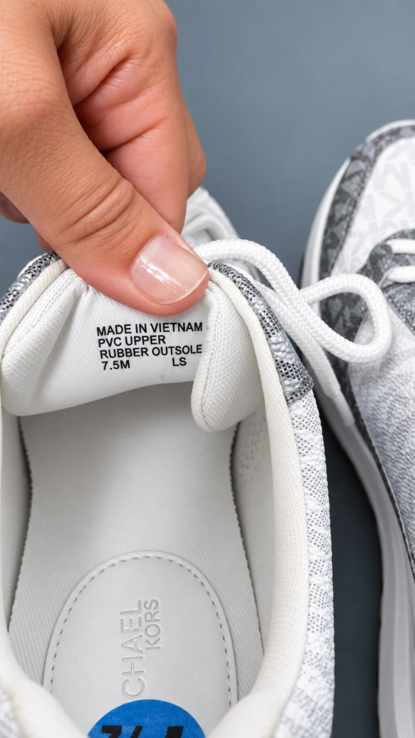 Michael Kors sneakers white and silver size 7.5 - photo 4
