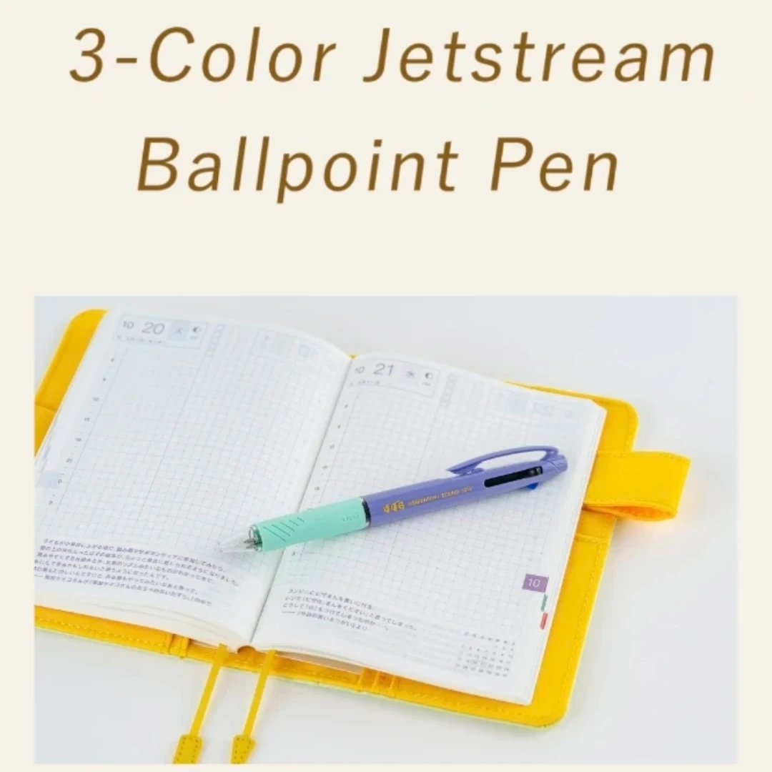Hobonichi Techo 2027 Uni Jetstream 3-Colour Pen