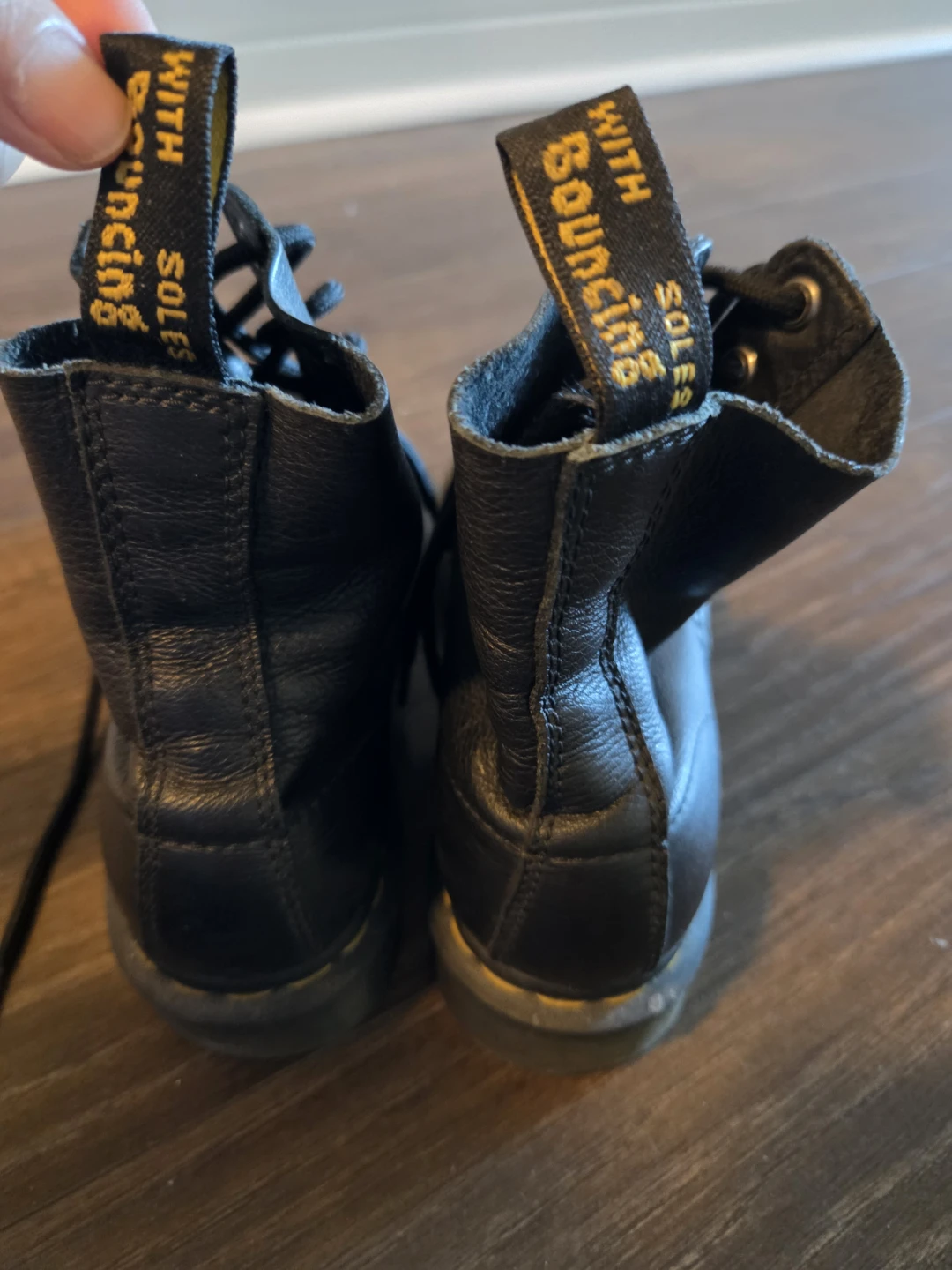 Dr. Martens Black Leather Boots 6US 37EU - photo 3
