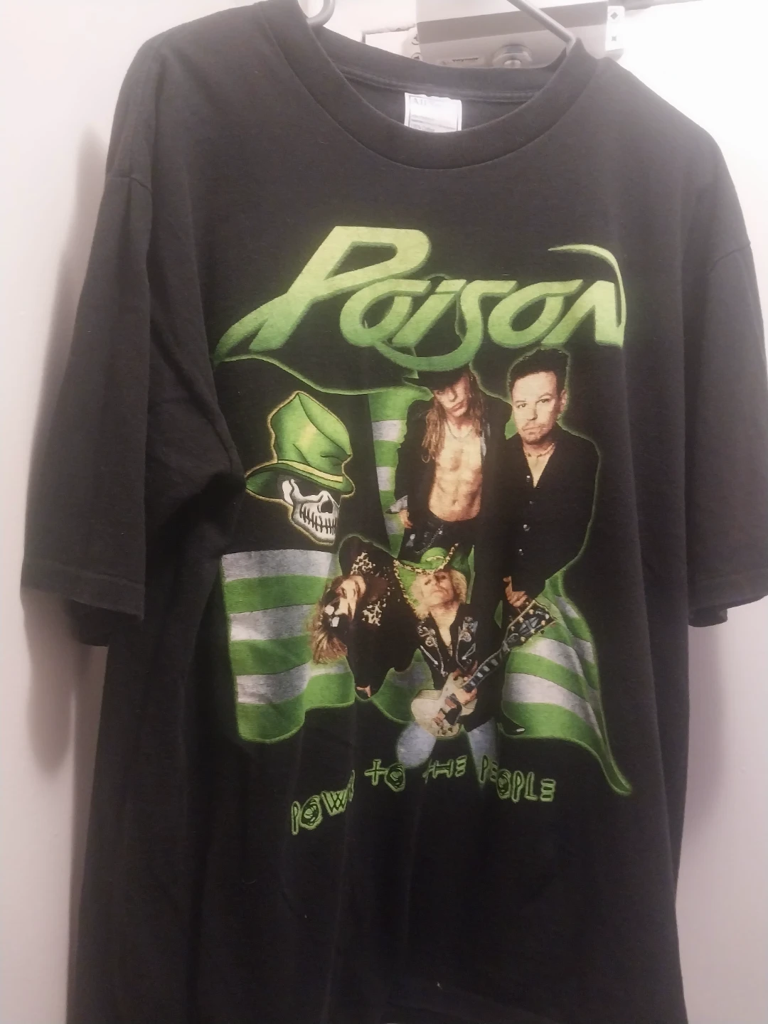 Vintage Poison Power to the People 2000 Tour T-Shirt