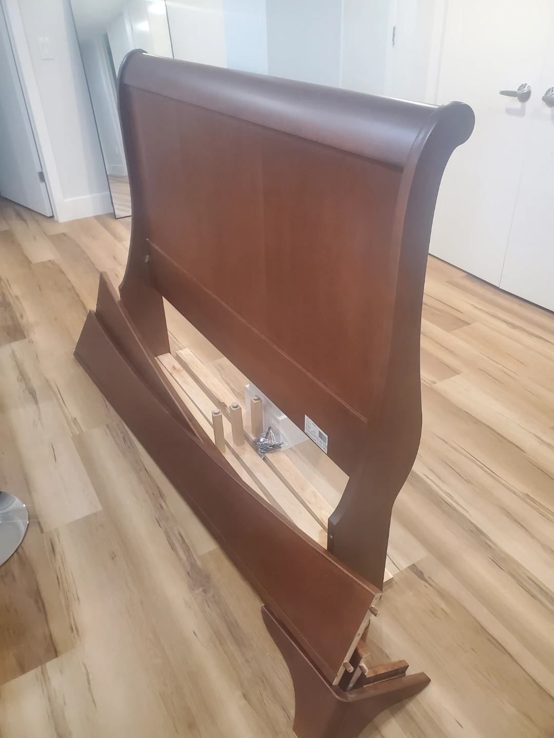 Solid Wood Double Bed Frame - photo 5