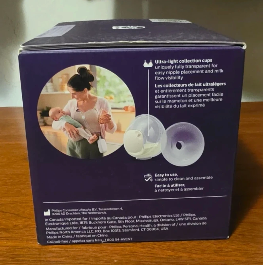 Philips Avent Hands-Free Breast Pump Collection Cups and Inserts - photo 4