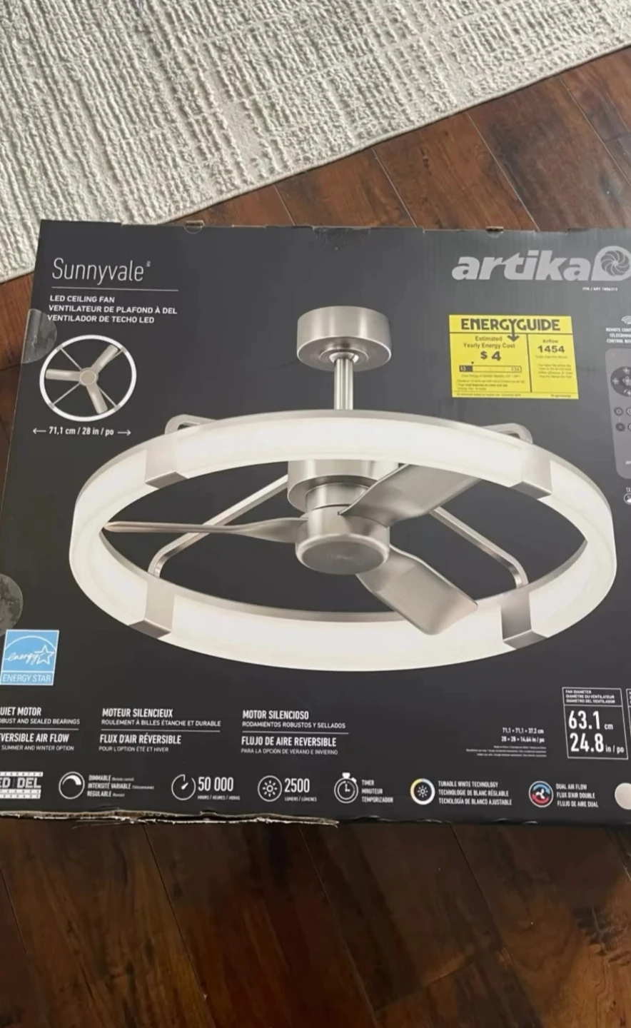 Artika Sunnyvale LED Ceiling Fan - photo 4