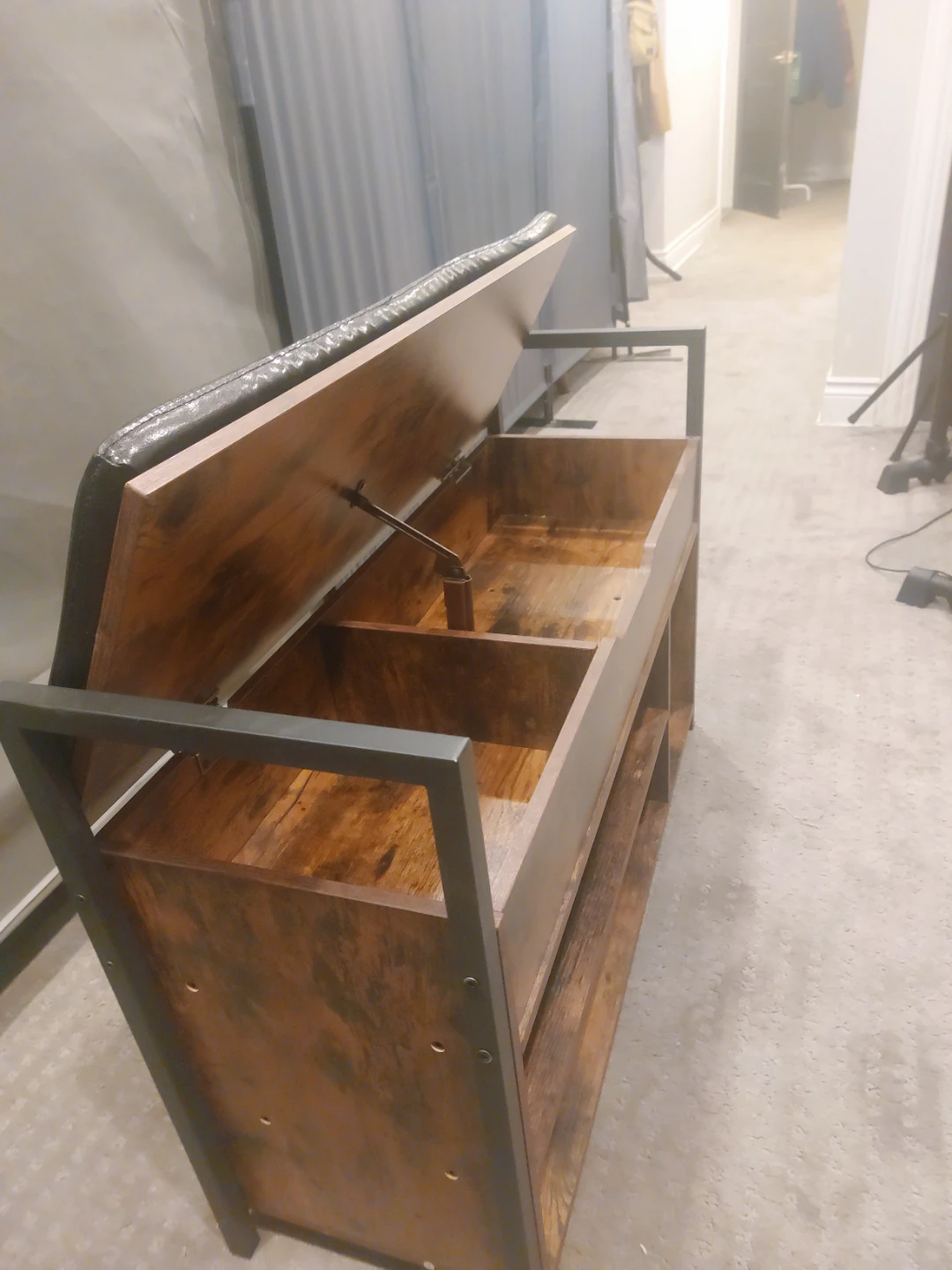 Entryway Storage Bench with Seat - photo 4