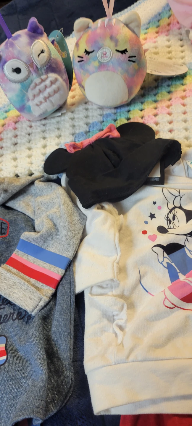 Minnie Mouse Baby Clothing and Plushie Bundle - photo 5