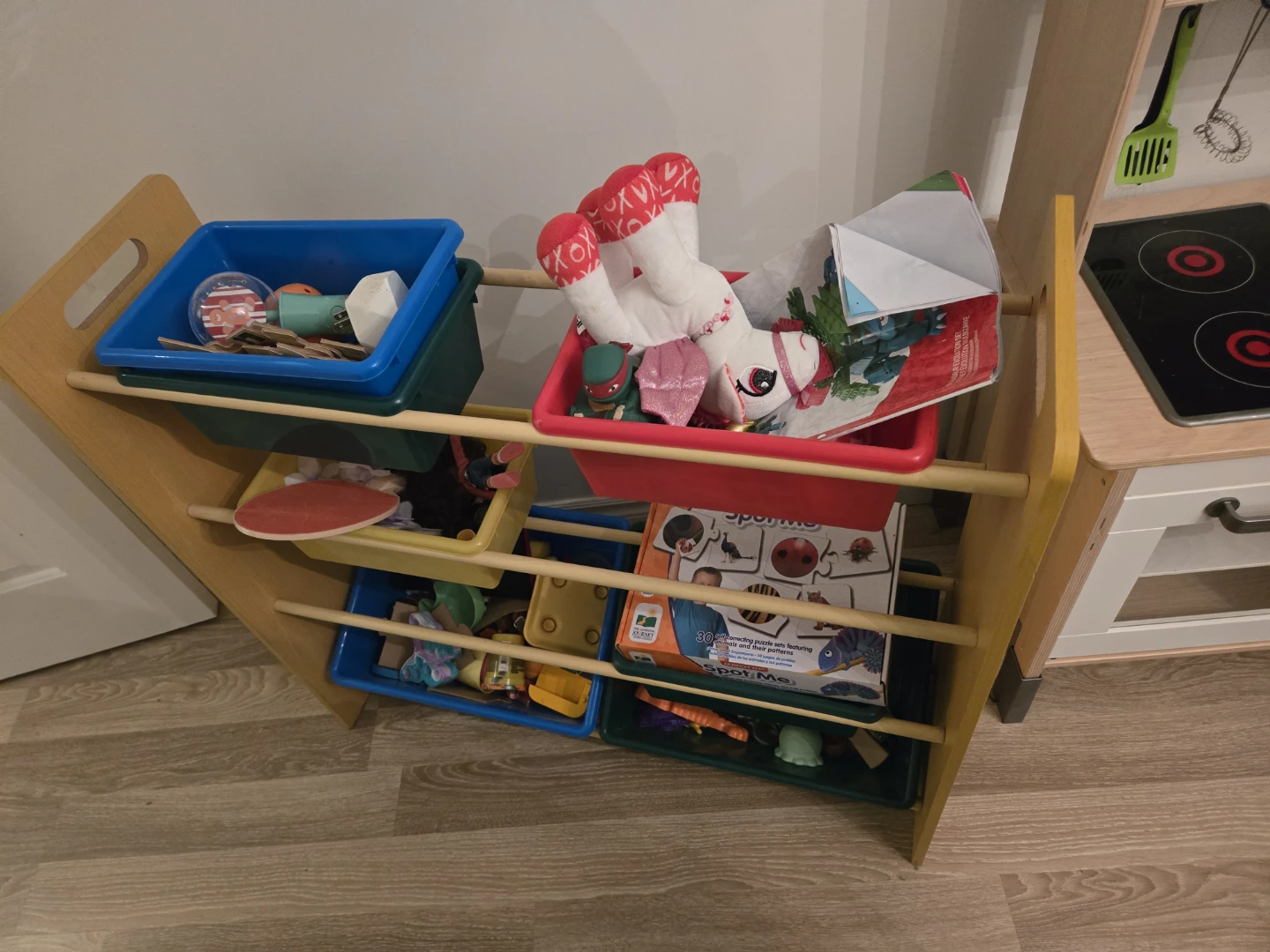 Kids Toy Storage Organizer with Bins - photo 3
