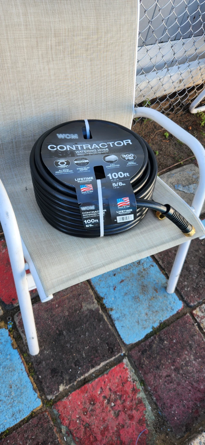 WCM Contractor Watering Hose 100ft
