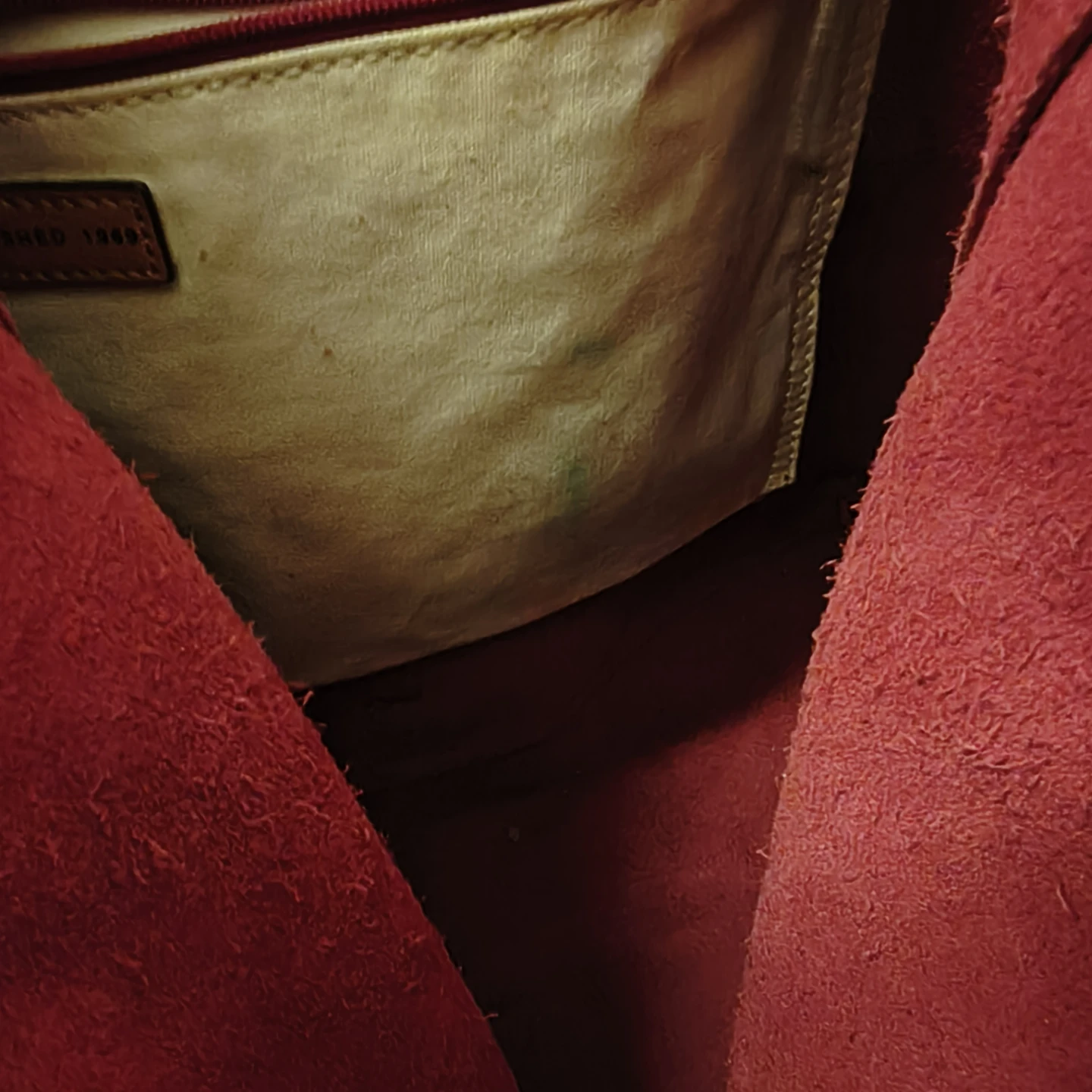 Gap Fuchsia Leather Tote Bag - photo 3
