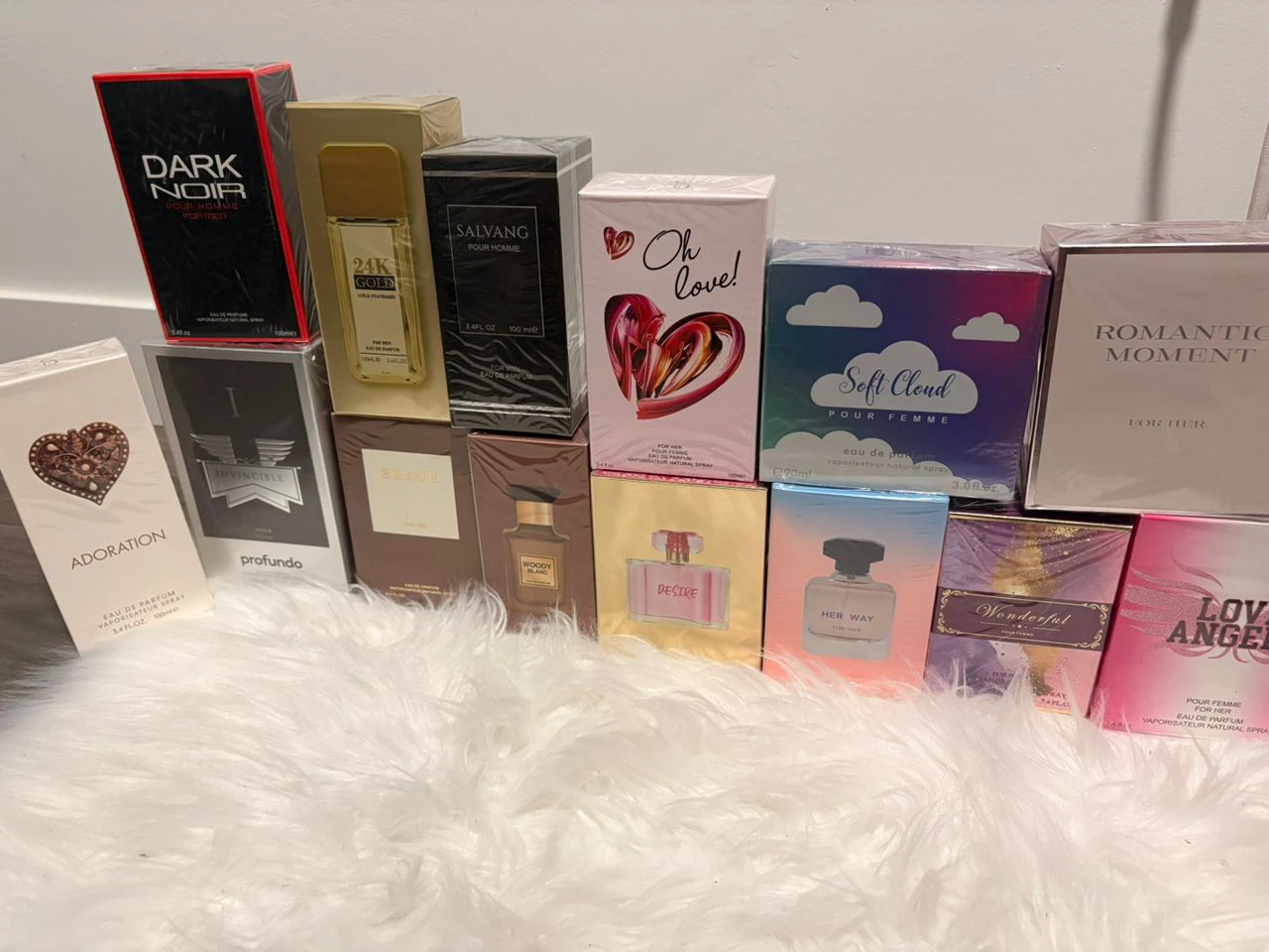 Assorted Men's and Women's Perfume Collection