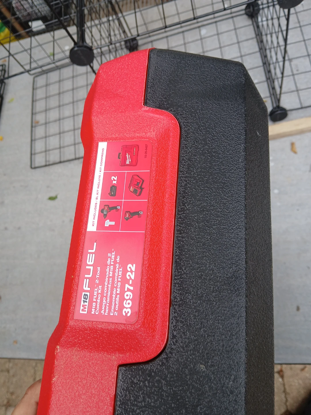 Milwaukee M18 FUEL 2-Tool Combo Kit Carrying Case - photo 2