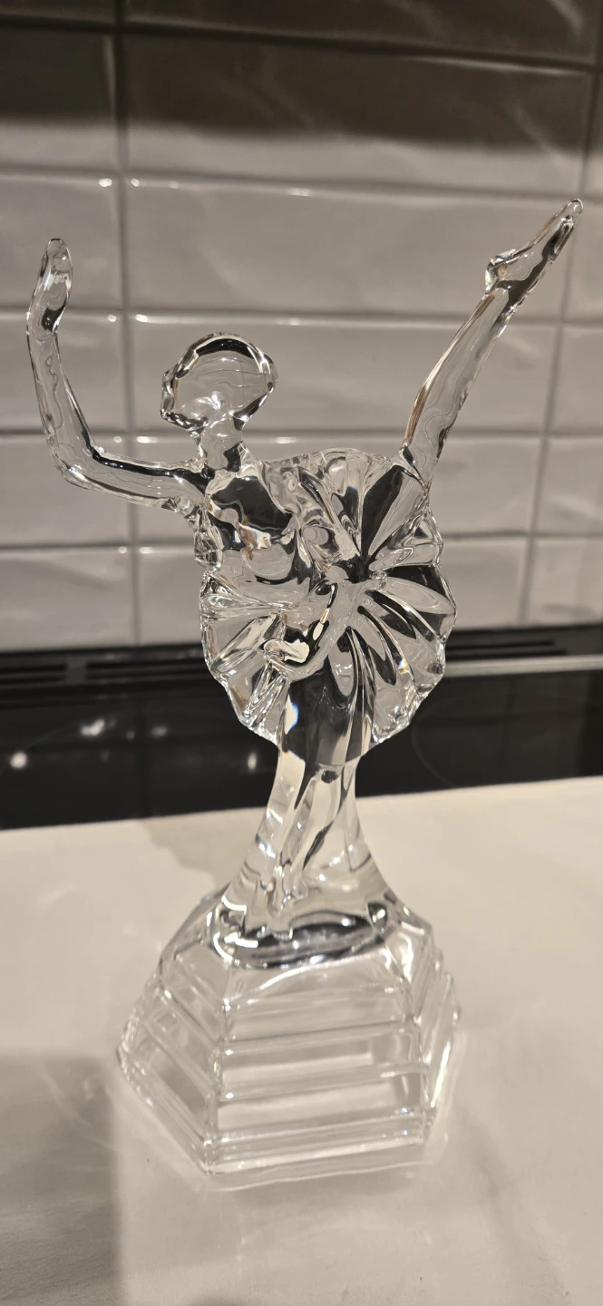 Clear Glass Ballerina Figurine - photo 5