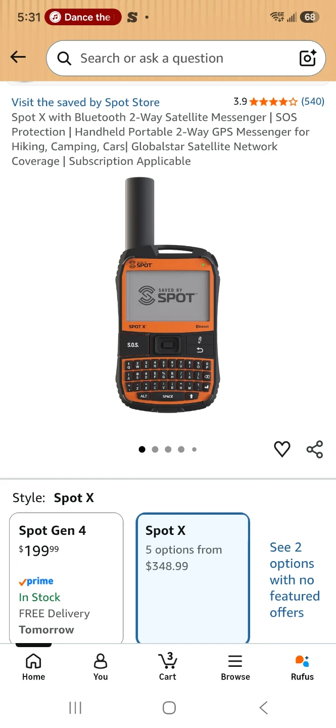 SPOT X 2-Way Satellite Messenger - photo 2