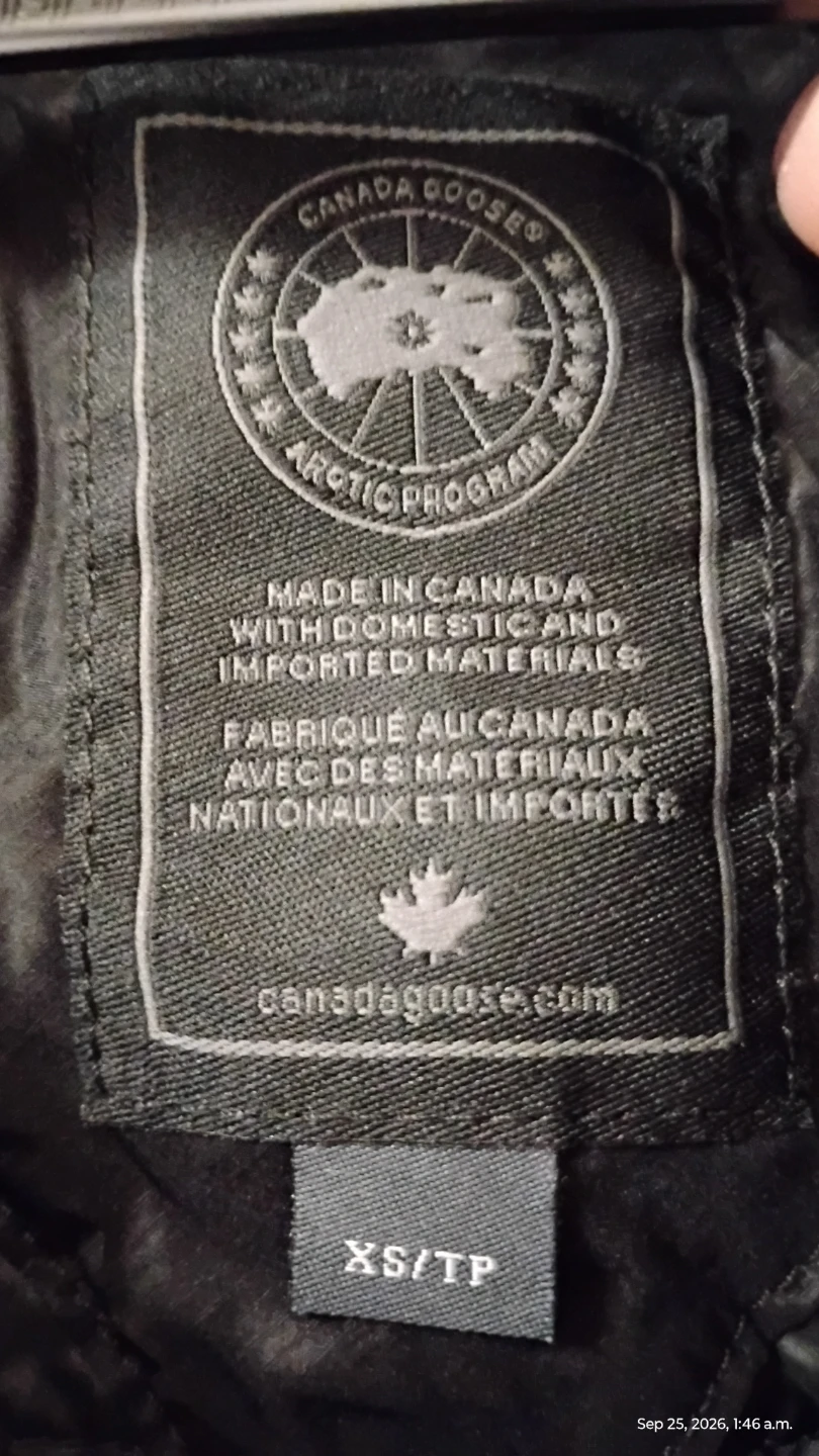 Canada Goose Lightweight Jacket - Black - XS - photo 3