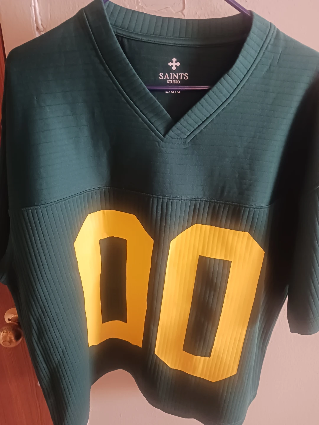 🏈 new Saints Studio Jersey Green Size L