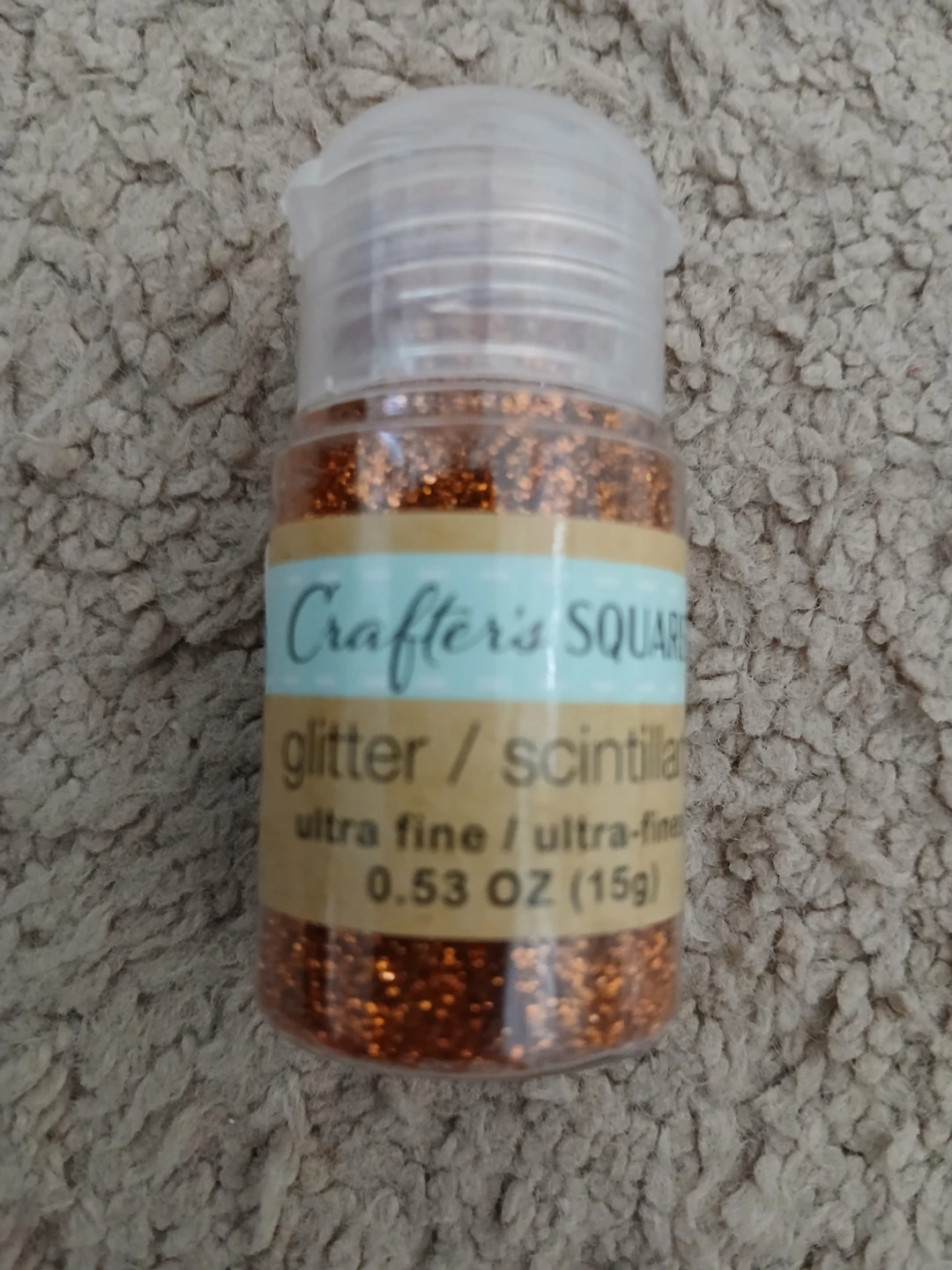 Crafter's Square Ultra Fine Glitter - Copper