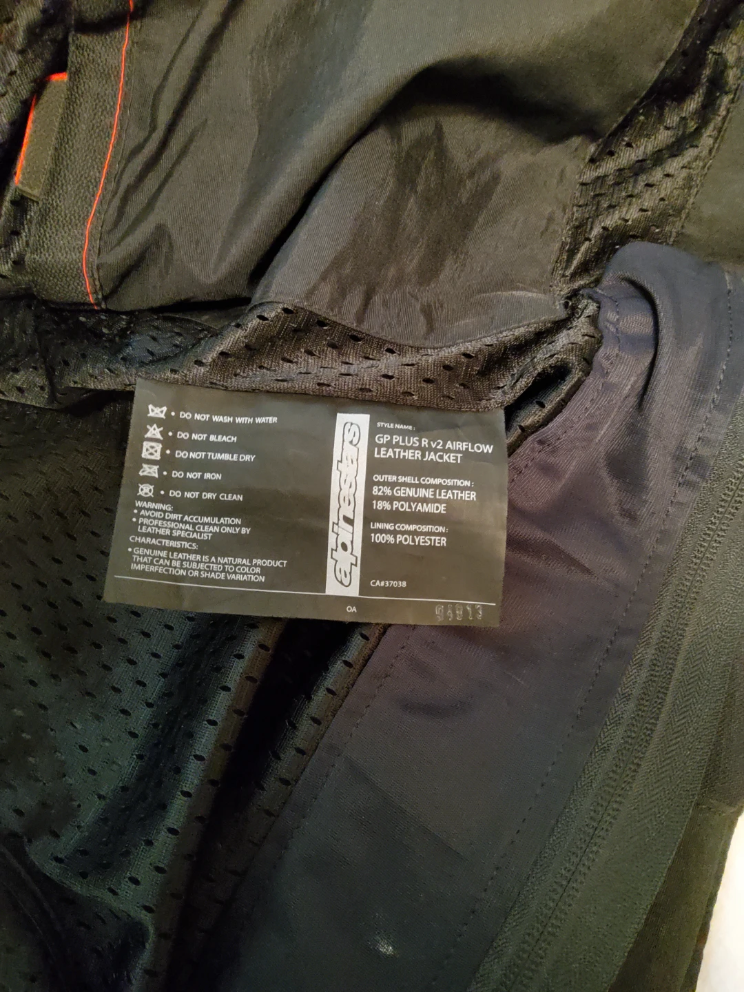 Alpinestars GP Plus R v2 Airflow Leather Jacket - photo 5