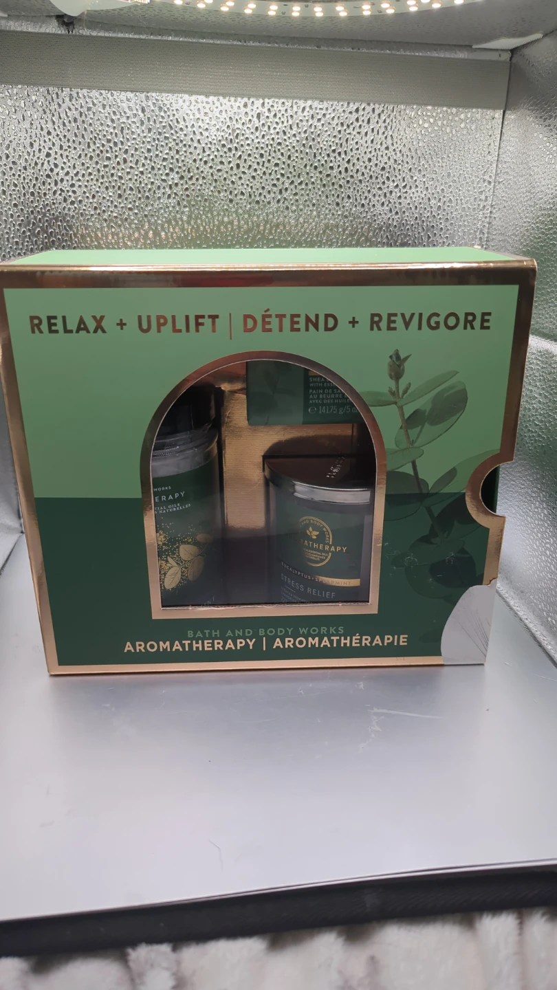 Bath & Body Works Aromatherapy Stress Relief Gift Set