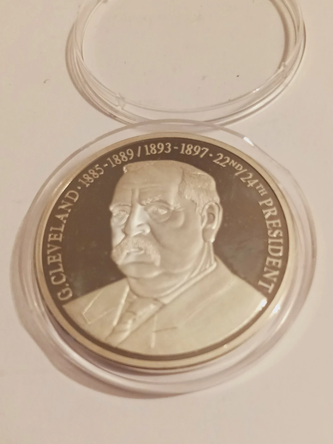 Grover Cleveland Presidential Commemorative Coin - photo 2