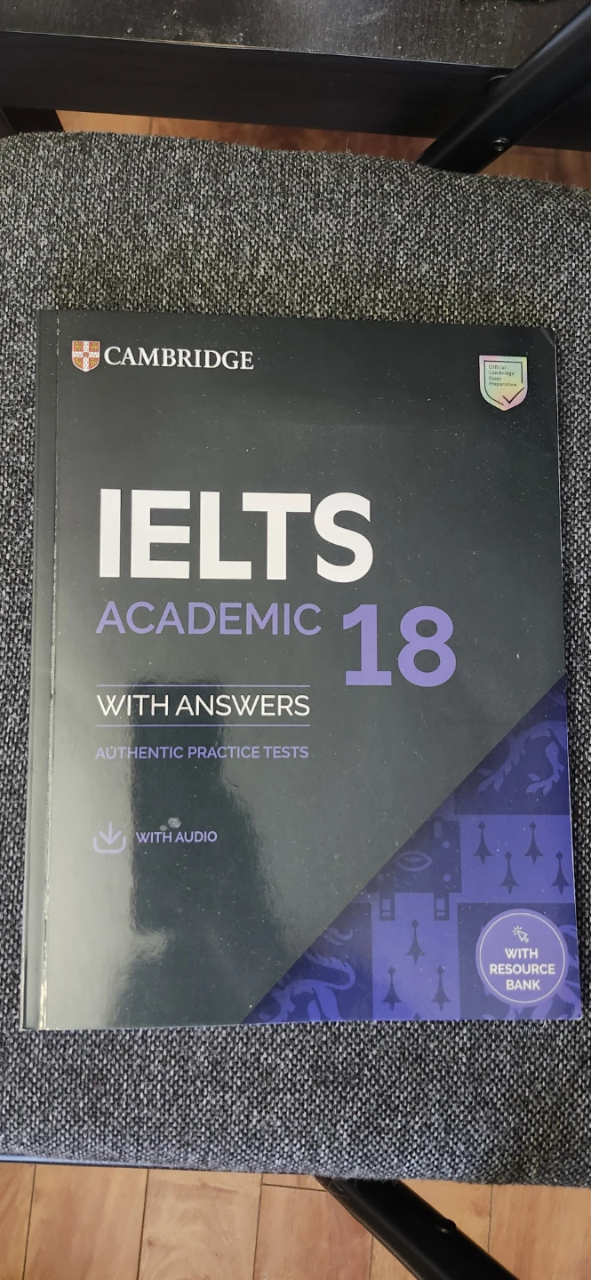 Cambridge IELTS 18 Academic With Answers