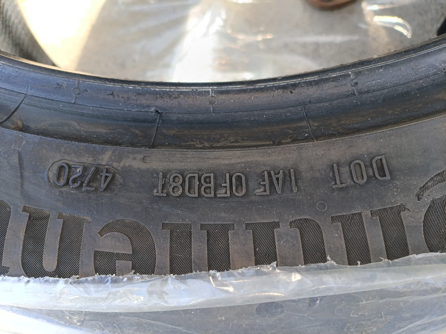 Set of 4 Continental ProContact RX Tires 255/45R19 - photo 3