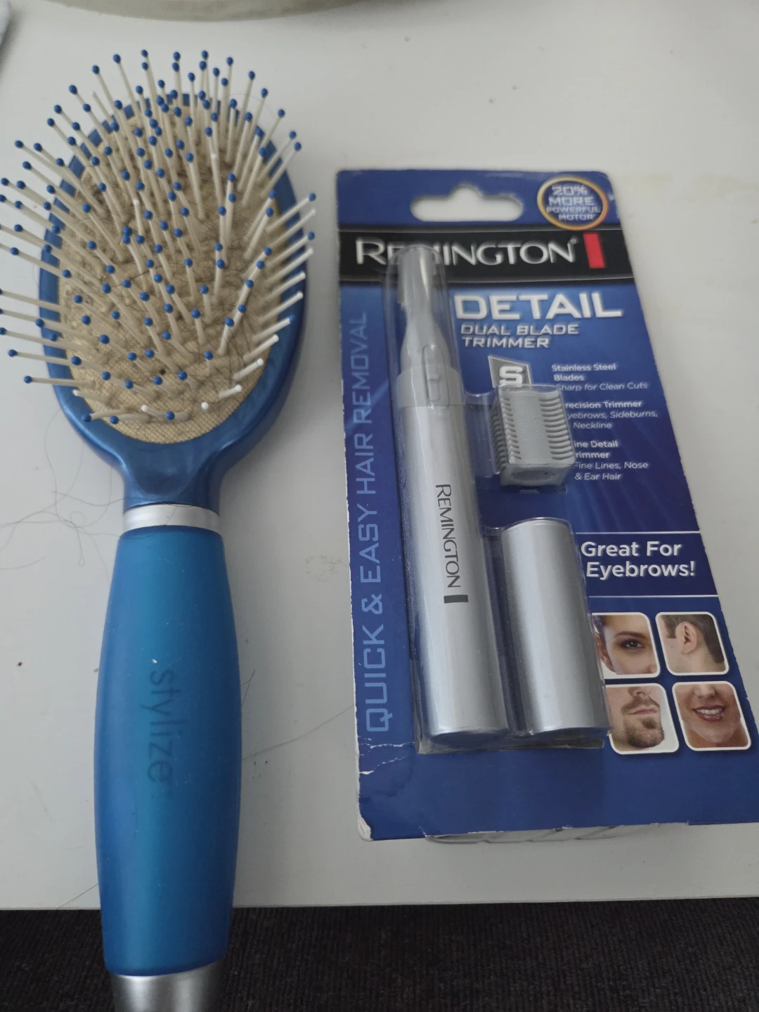 Remington Detail Trimmer and Stylize Hairbrush - photo 3