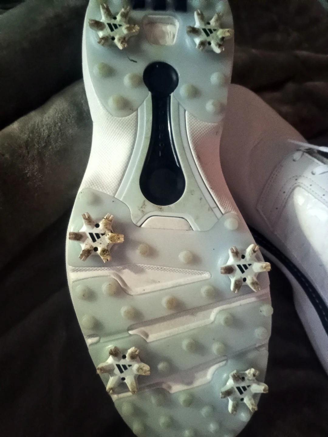 Adidas Boost Men's White Golf Shoes - photo 3