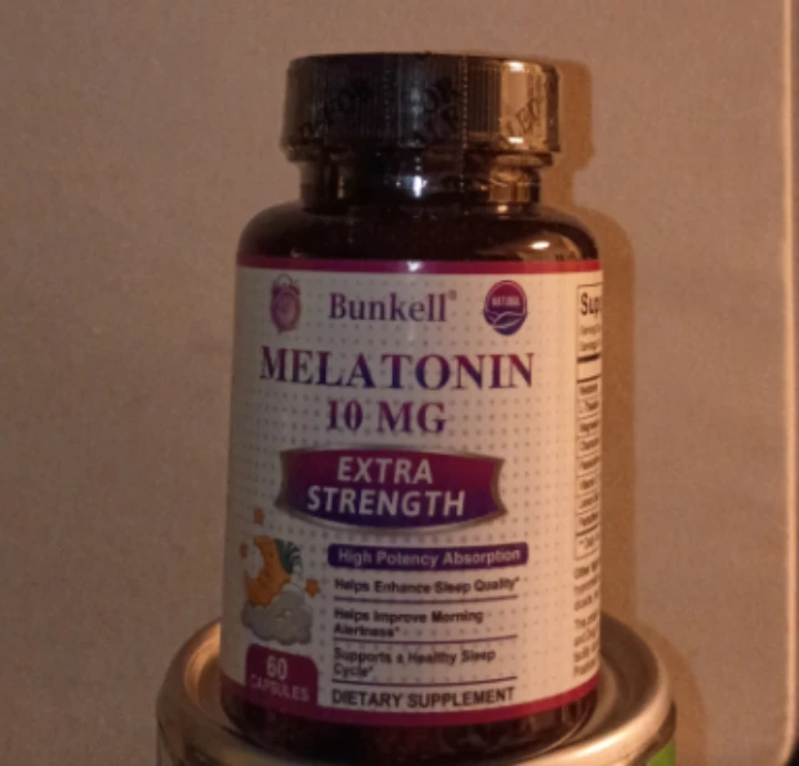 Bunkell Melatonin 10mg Extra Strength Supplement 🏈