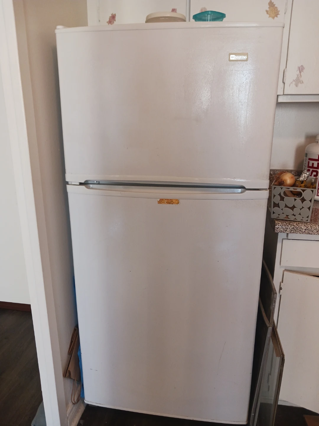 Maytag White Top-Mount Refrigerator