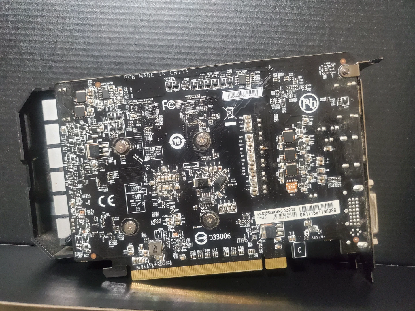 RX 550 2GB Graphics Card - photo 2