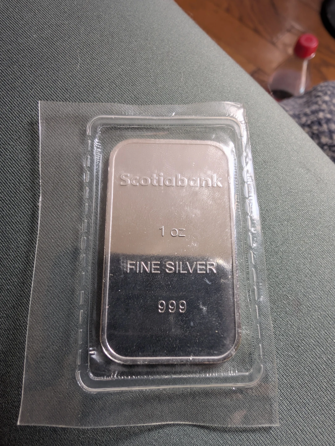 Scotiabank 1 oz Fine Silver Bar - photo 2