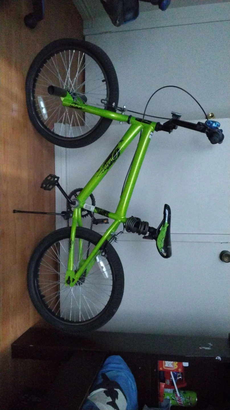 BMX Bike (Black and green)