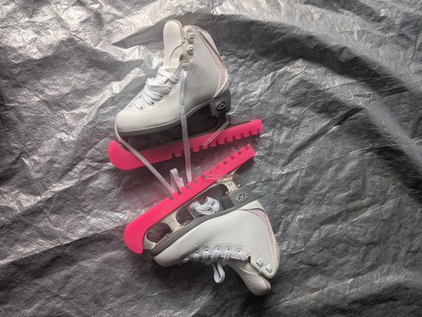 Sparkle Junior Figure Skates Size 11 - photo 2