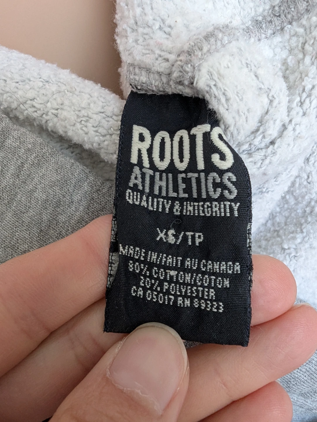 Vintage Roots Athletics Grey Hoodie - photo 4