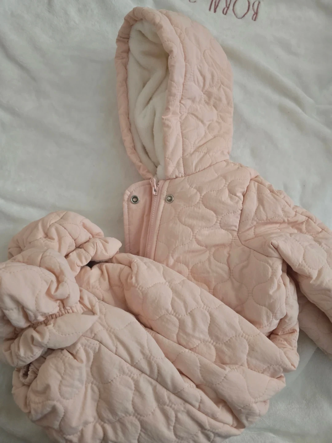 First Impressions Baby Quilted Bunting Suit - photo 4