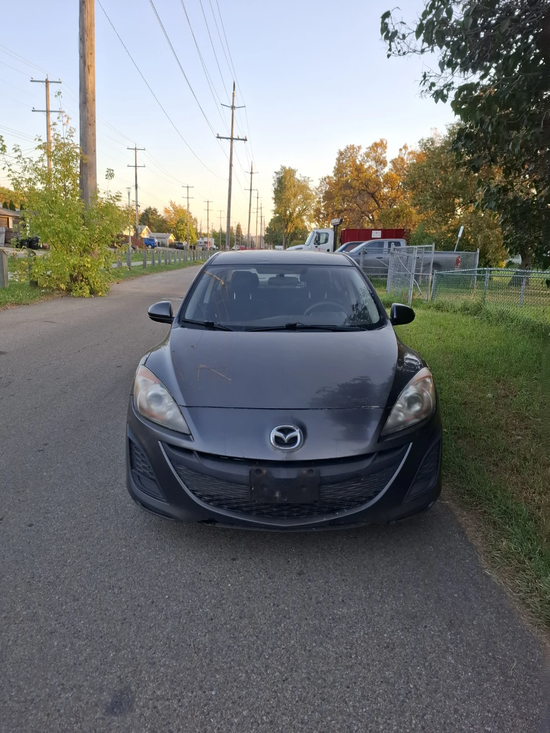 Grey Mazda 3 Sedan - photo 2