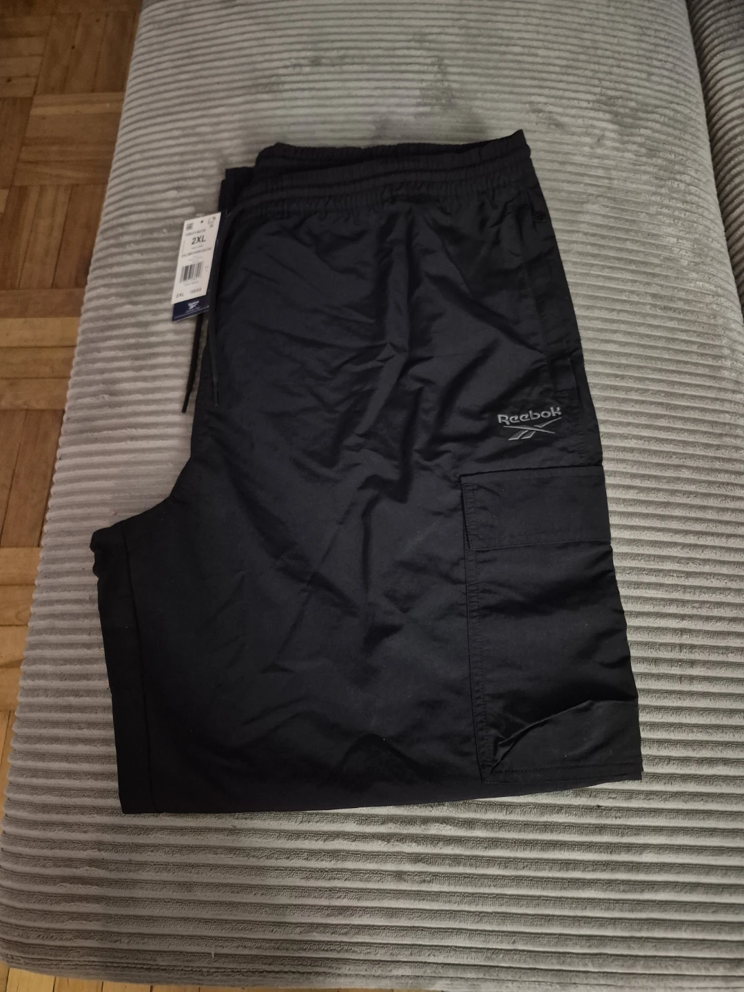 NWT)Reebok 2XL Men's Cargo Pants Black