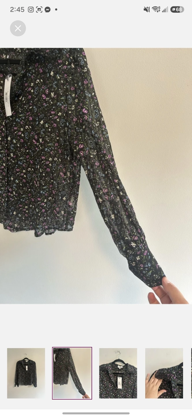 Molly Bracken Floral Woven Shirt - photo 2