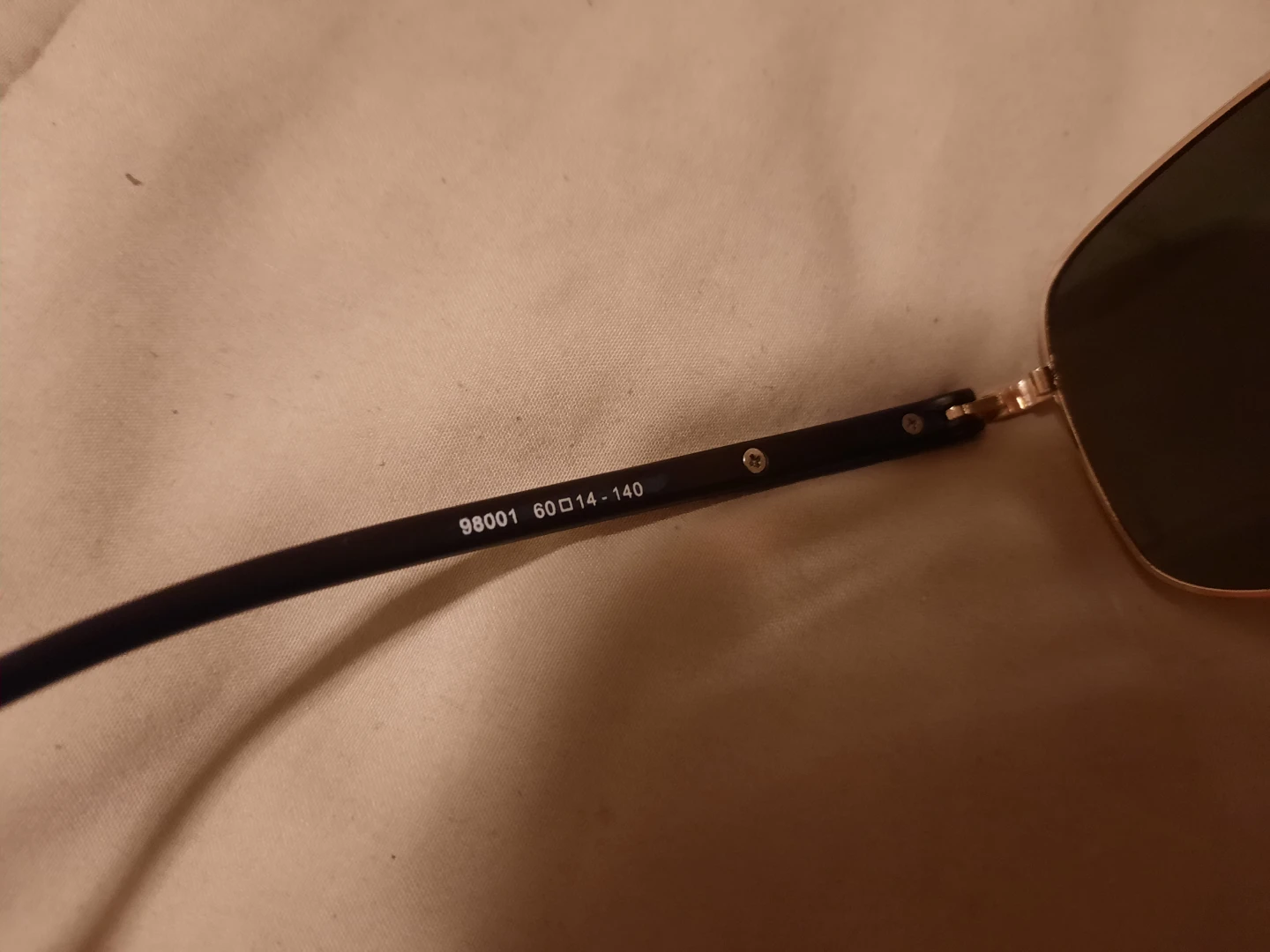 Prada Sunglasses 98001 Gold Frame - photo 4