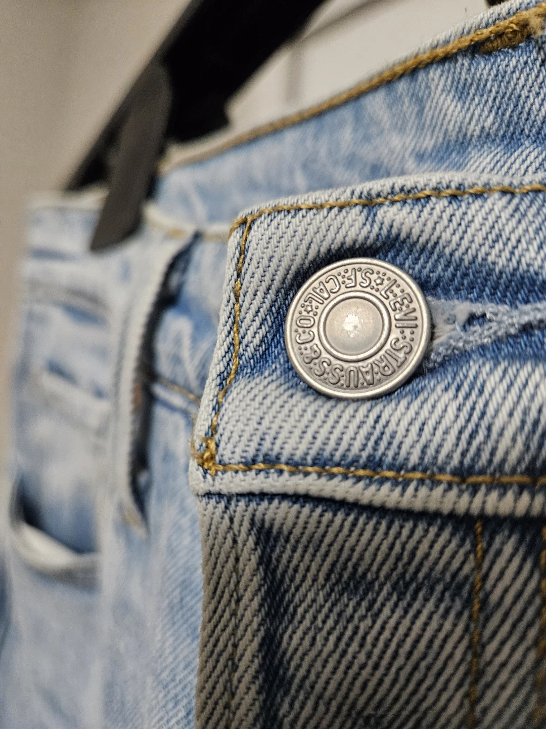 Levi's 501 Light Wash Jeans - photo 4