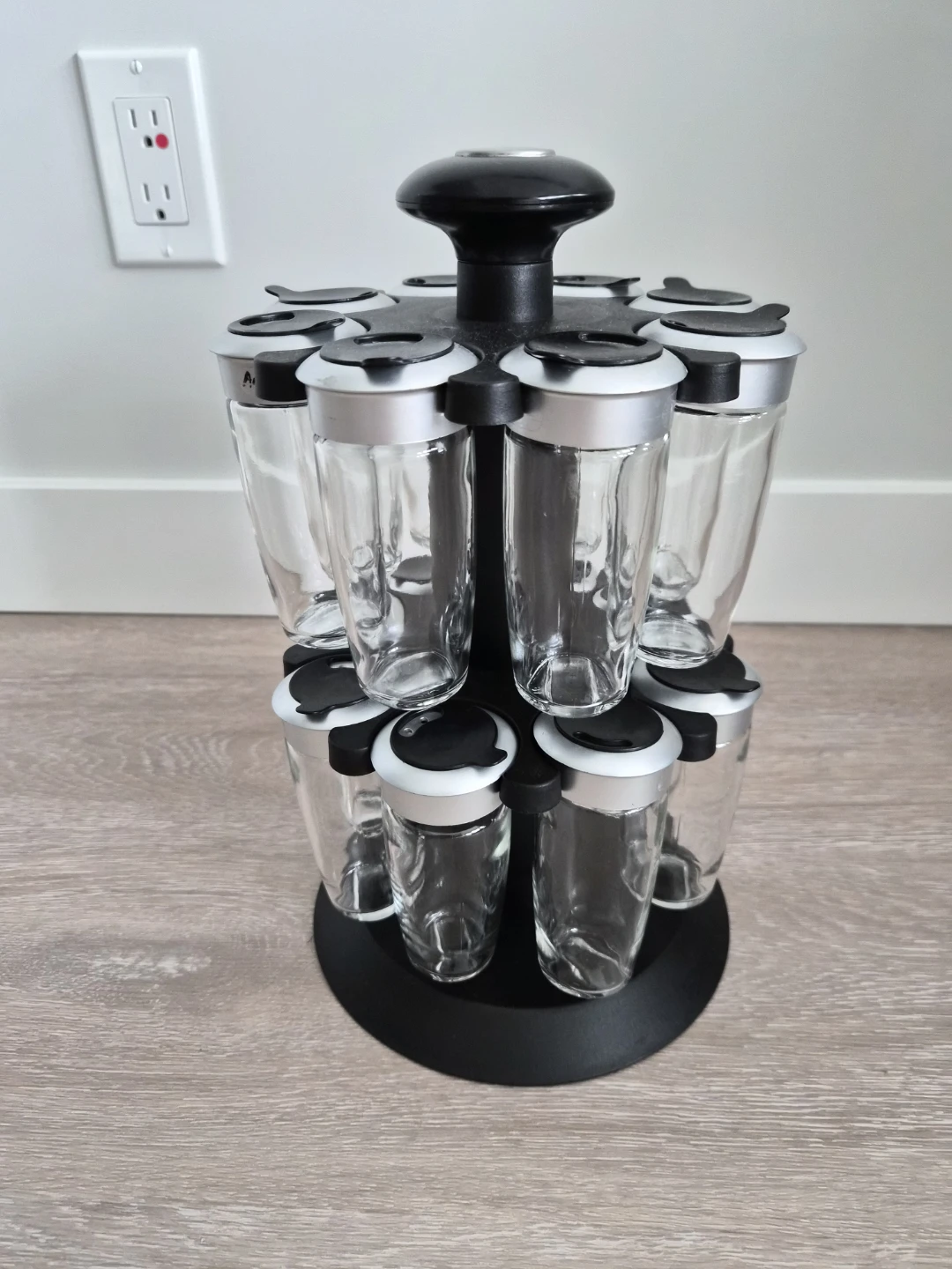 Trudeau Spice Rack Full Set