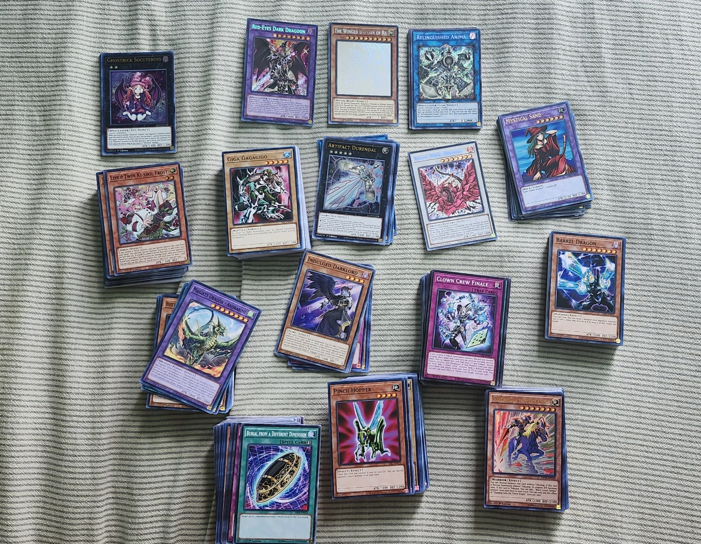 Yugioh cards (various) for sale!