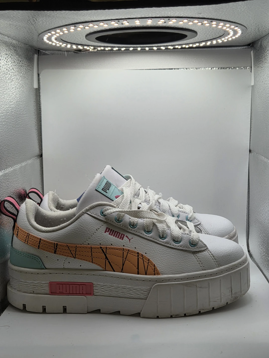 Puma Platform White Sneakers - photo 3
