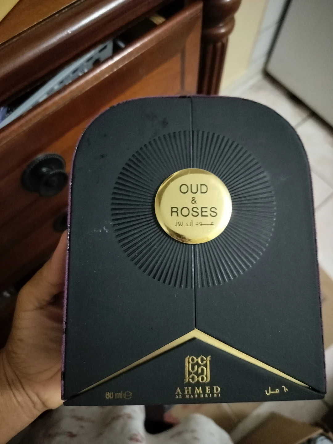 🏈Ahmed Al Maghribi Oud & Roses Perfume 60ml