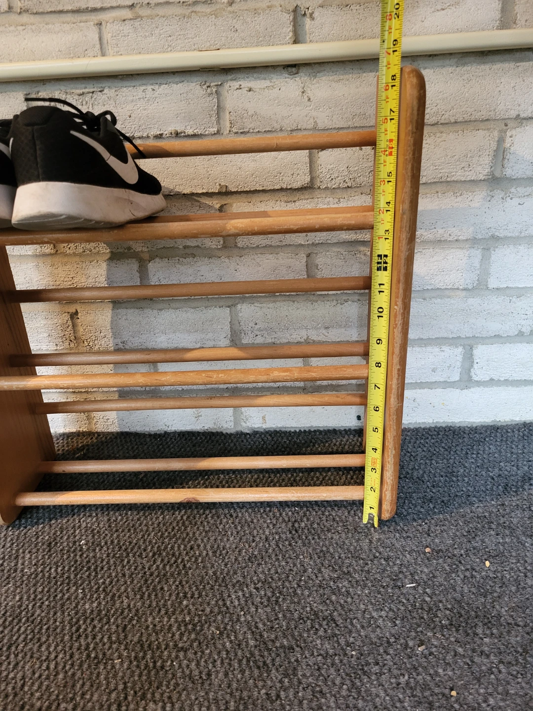 Wooden shoe rack - photo 3