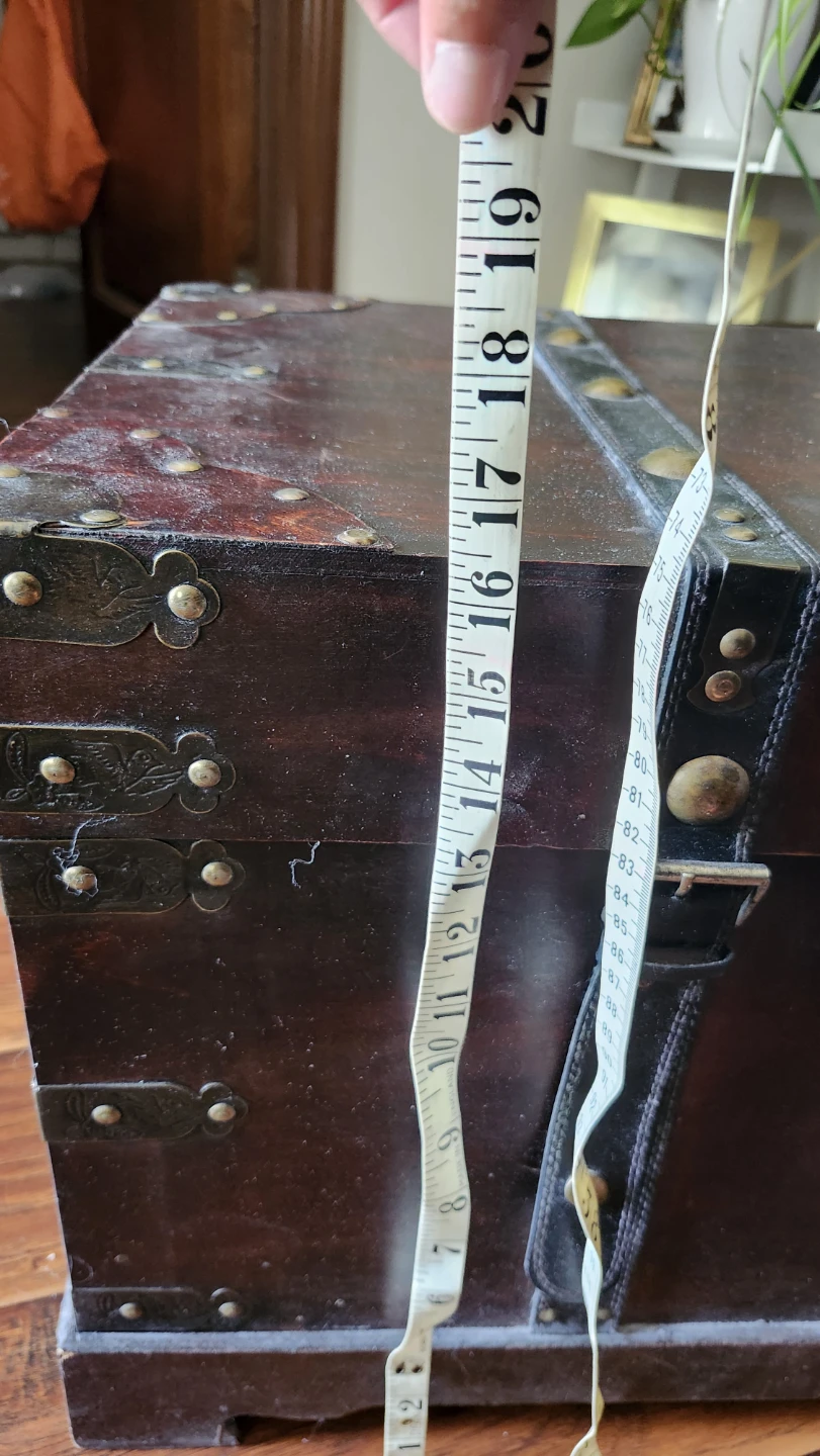 Decorative Wooden Trunk - photo 3