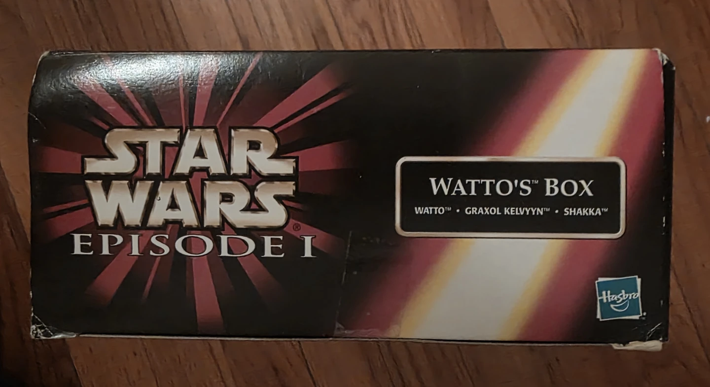 Star Wars Episode I Watto's Box CommTech Action Figures - photo 2