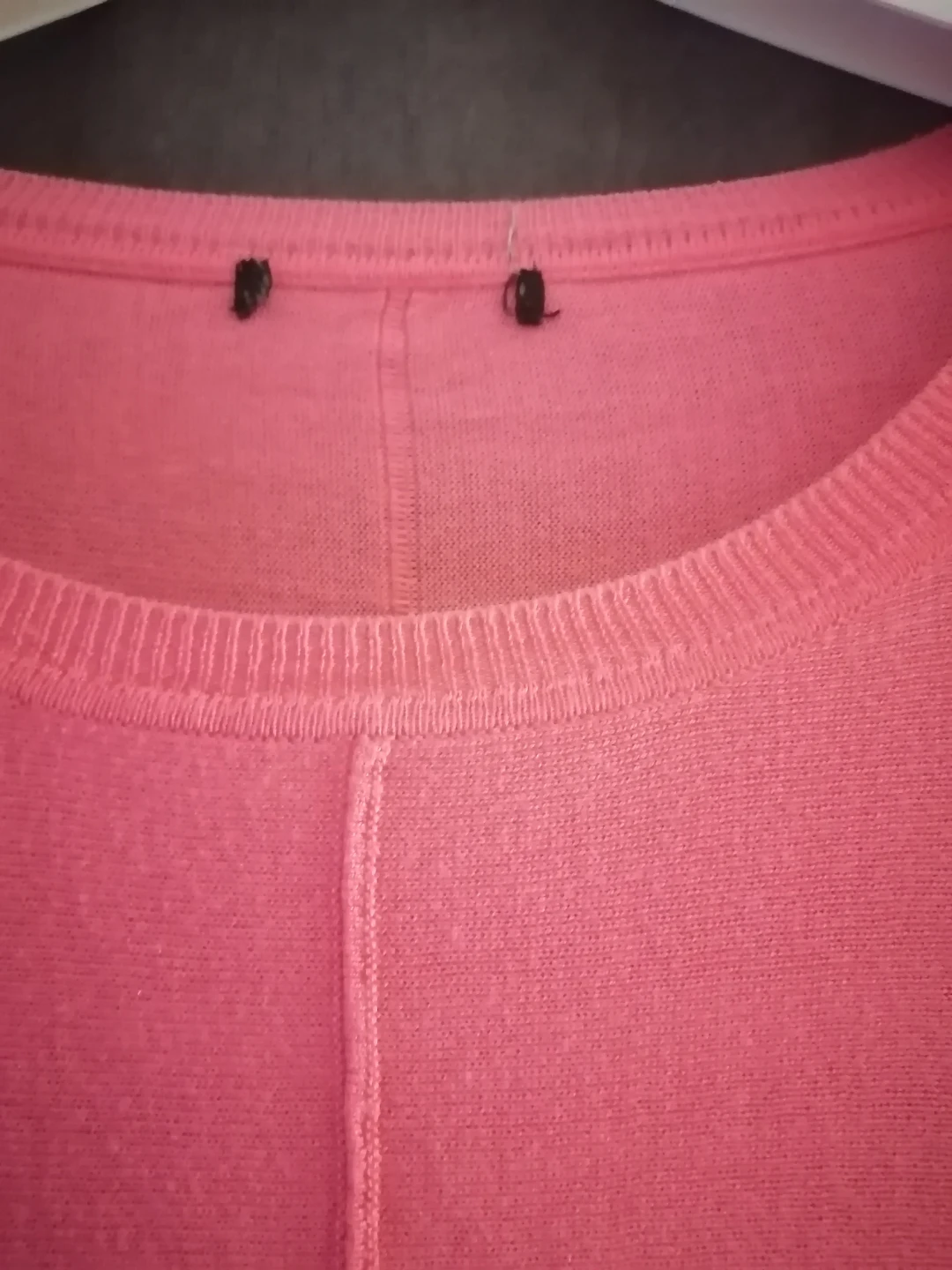 Pink Long Sleeve Knit Sweater (L) - photo 2