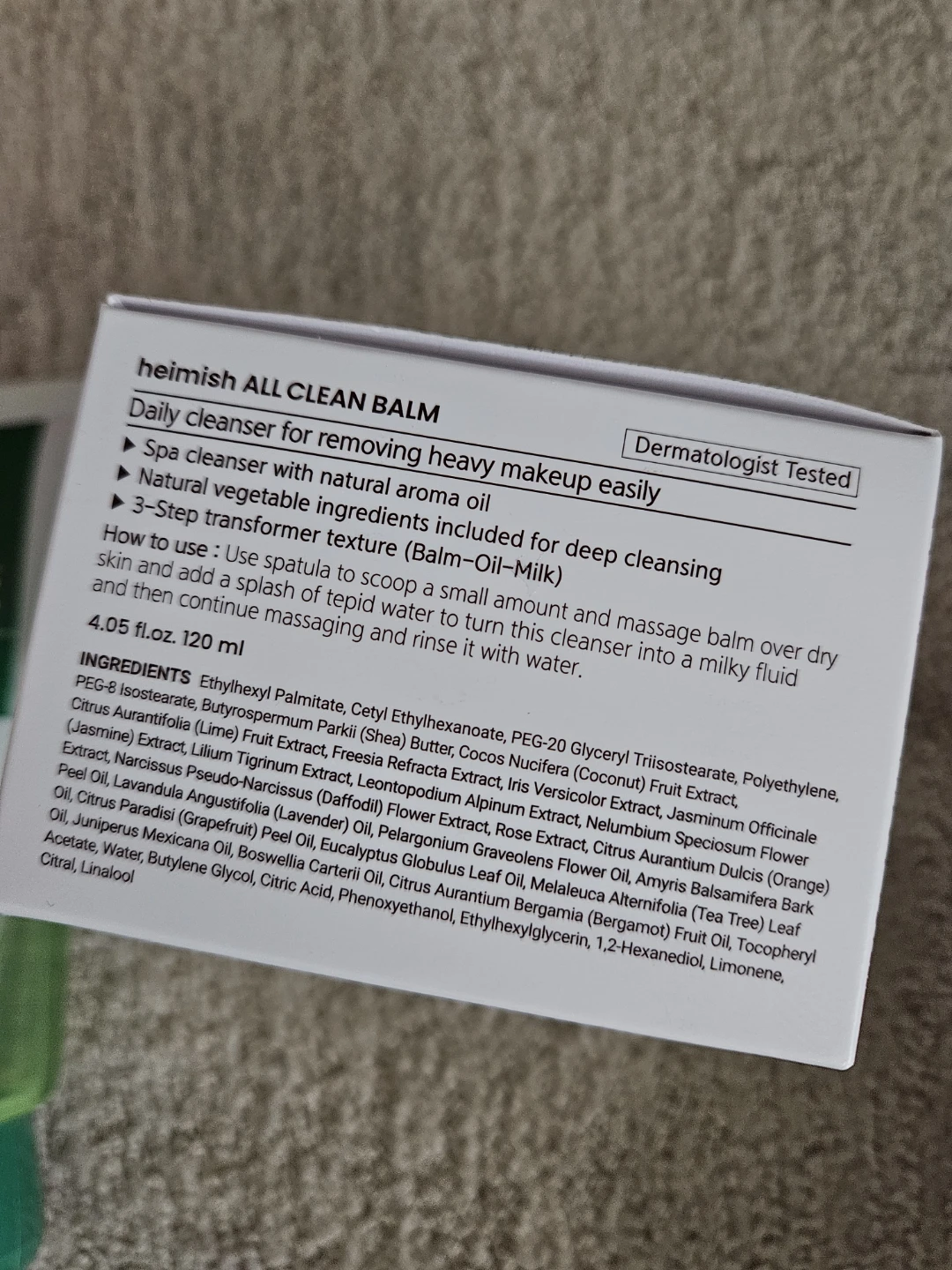 heimish ALL CLEAN BALM Daily Cleanser - photo 2