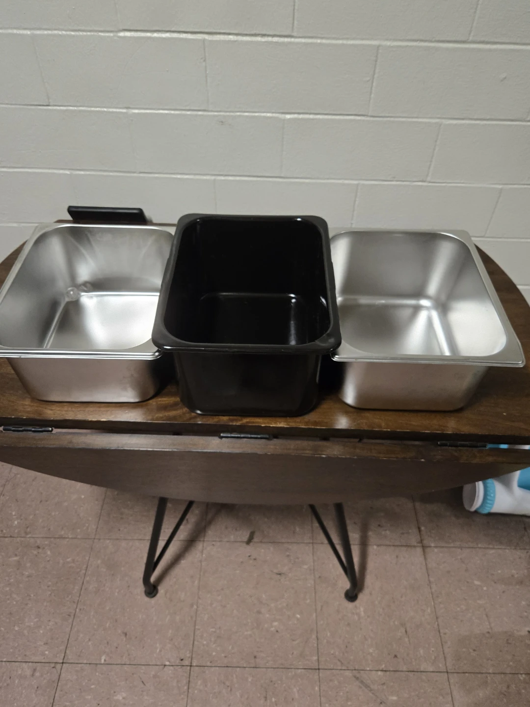 3Pc Half-Size Commercial Hotel Steam Pans - photo 2
